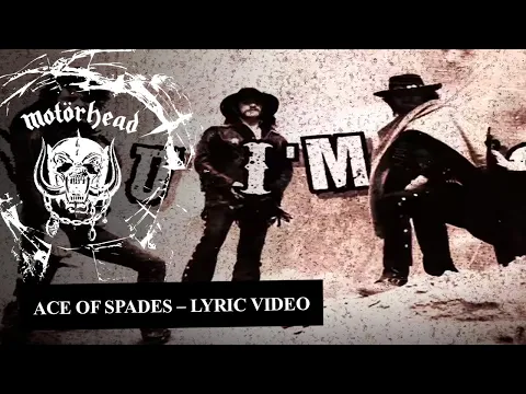 Download MP3 Motörhead – Ace Of Spades (Lyrics Video)