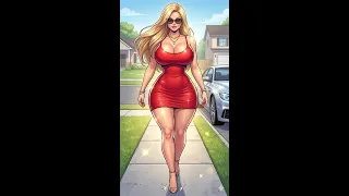 Amor mira a nuestra vecina que mujer tan hermosa