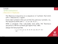 Fibonacci Exercise - Fundamentals of Software Development with Python
