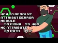 Fix AttributeError in Fiona module path attribute missing