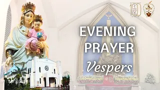 VESPERS MONDAY 30TH WEEK IN ORDINARY TIME OCTOBER 27 2025