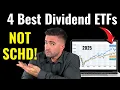 4 Best Dividend ETFs NOT named SC Live off dividends FOREVER