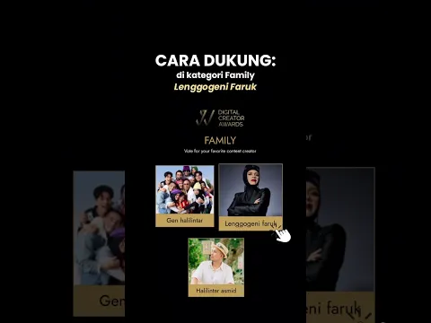 Vote sekarang juga!! vote.digitalcreatorawards.com