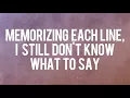 Ric Segreto — Don't Know What To Do | ORIGINAL VERSION [Official Lyric Video]