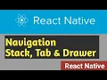 Stack Navigation Stack Top Drawer Navigation React Native Tutorial in Hindi