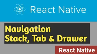 Stack Navigation Stack Top Drawer Navigation React Native Tutorial in Hindi
