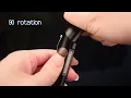 Download Lagu BORUiT V5S Super Bright LED Variable EDC Flashlight Rechargeable Torch Waterproof Magnet Work Light