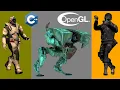 Practical Skeletal Animation OpenGL Tutorial