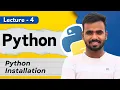 Python Installation Python Tutorial - Aditya Patil