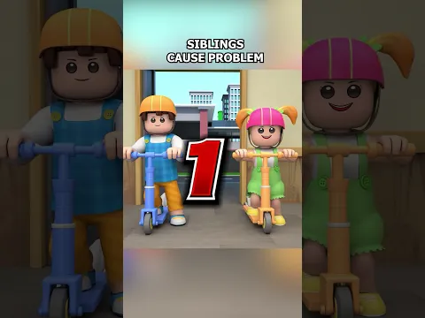 Siblings cause problems #animation #roblox