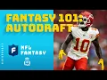 What is AutoDraft Fantasy 101