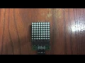 LED Matrix Scrolling Text Display