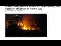 Large Wildfire in Little Egg Harbor NJ Still Burning over 600 acres