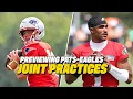 A MAJOR CHECK POINT FOR DRAKE MAYE - ing Patriots-Eagles joint practices