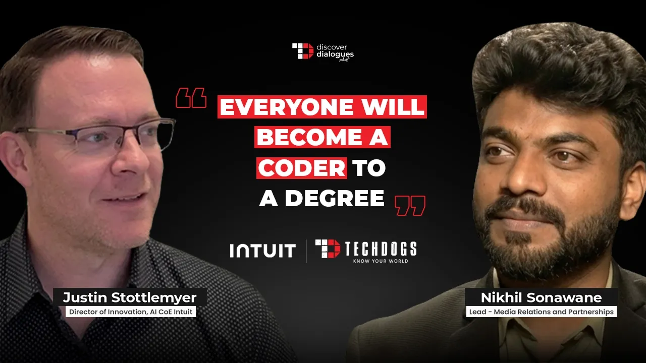 TechDogs-"Scaling AI With Guardrails: Agentic Systems, Evals, And FinTech Innovation, Justin Stottlemyer (Intuit)" TechDogs-"Scaling AI With Guardrails: Agentic Systems, Evals, And FinTech Innovation, Justin Stottlemyer (Intuit)"