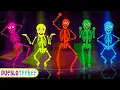 Pueblo Teehee Aprende Colores Con Esqueletos Bailando Canciones De Halloween Para Ninos