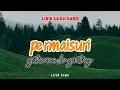Lagu Lirik lagu Karo || permaisuri, gitarena br ginting