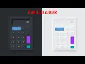 Neumorphism Calculator using HTML CSS and JavaScript Mini Project