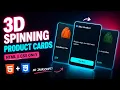 Make 3D Flip Cards with Pure CSS No JavaScript