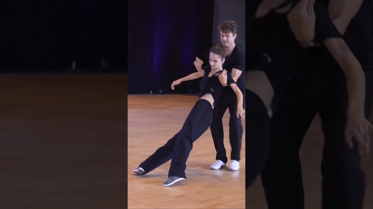 Solid groove with Joel 😍👌🏼#improv #westcoastswing