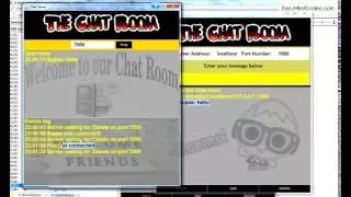 Simple Chat Application Java swing Socket Programming