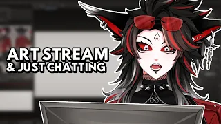 【 🔴 LIVE 】Drawing and Hanging Out! | Day 1