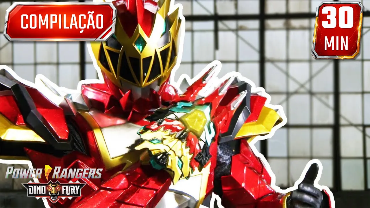 A Caçada ???? E09 ???? Novo ???? Dino Fury Temporada 2 ⚡ Power Rangers Para Crianças