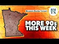 Minnesota weather forecast Temps near 90 this week spotty chances for rain