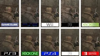 resident evil 4 2005 2019 all versions graphics comparison