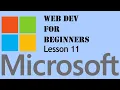 Web Dev for Beginners from Microsoft - Lesson 11