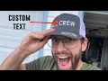 Custom Embroidered Hat on Amazon - UNAMEIT Store