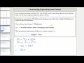 Application Evaluate a Numerical Expression and Find a Variable Expression x a