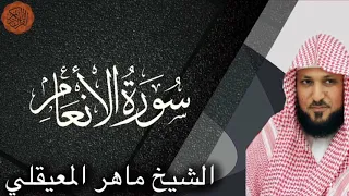 الشيخ ماهر المعيقلي سورة الانعام Sheik Maher Al Muaiqly Surah Al An Am 