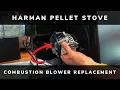 Harman Pellet Stove Combustion Blower Exhaust Fan Motor Replacement