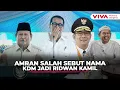 Lagu Mentan Amran Salah Sebut Nama Gubernur Jabar di Hadapan Prabowo