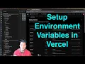 Set Up Environment Variables in Vercel