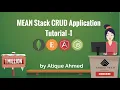 Mean Stack CRUD Application Tutorial 1 MEAN Stack Beginners Tutorial in 30 Minutes