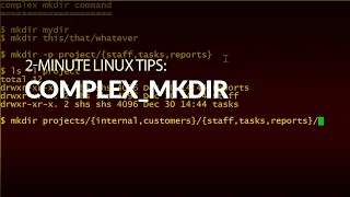 How to use the mkdir command