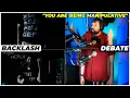 MrGirl Jumps Into Stream Tries To Defend Himself