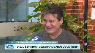 Chapecó recebe gravação do DVD de 35 anos de Diego e Danimar