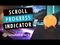 How to make a Scroll Progress Indicator for your Squarespace Website