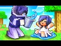 Adopting GHAST APHMAU in Minecraft