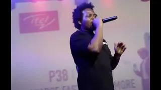 olamide dazzles fans with old tunes at the 3x super star itel concert in lagos