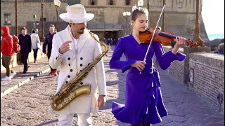 L'italiano 🇮🇹 - Karolina Protsenko \u0026 Daniele Vitale | Violin and Sax Cover