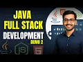 Java Full Stack Developer ourse in Hyderabad Demo - 2 Brolly Academy