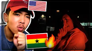 bosom p yung adabi ft kwesi arthur american reaction ghana music us usa reacts