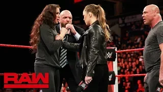 ronda rousey gets her wrestlemania match raw march 5 2018