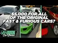 I found ALL the original Fast Furious cars for 5 000