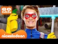Download Lagu Henry Danger limpa os vilões e combate o crime! com Captain Man | 60 minutos | Nickelodeon