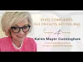 How and When to File a State Special Eduation Complaint Training with Karen Mayer Cunningham